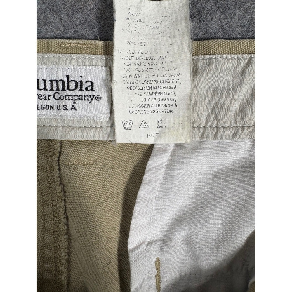 Columbia Women's 12 Petite Fit Tan‎ Cotton Casual Outdoor Hiking Pants - Picture 5 of 10